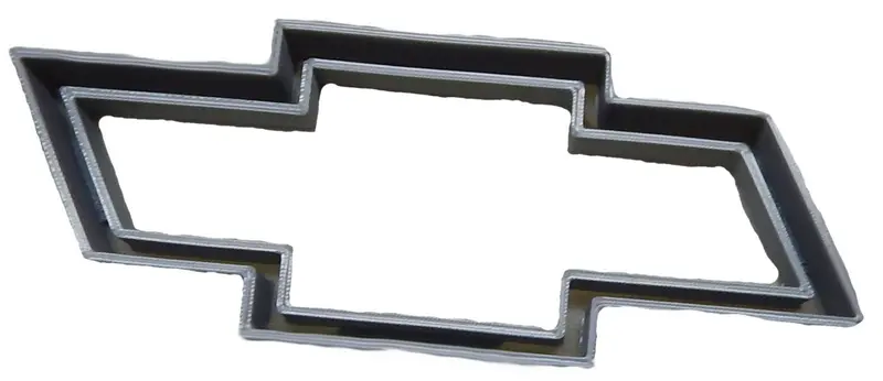 6-Piece Chevrolet Bow Tie Fondant Cutters – 1.75 Inch Cupcake Topper Set, Fda-Compliant Usa Design Fd2332 1