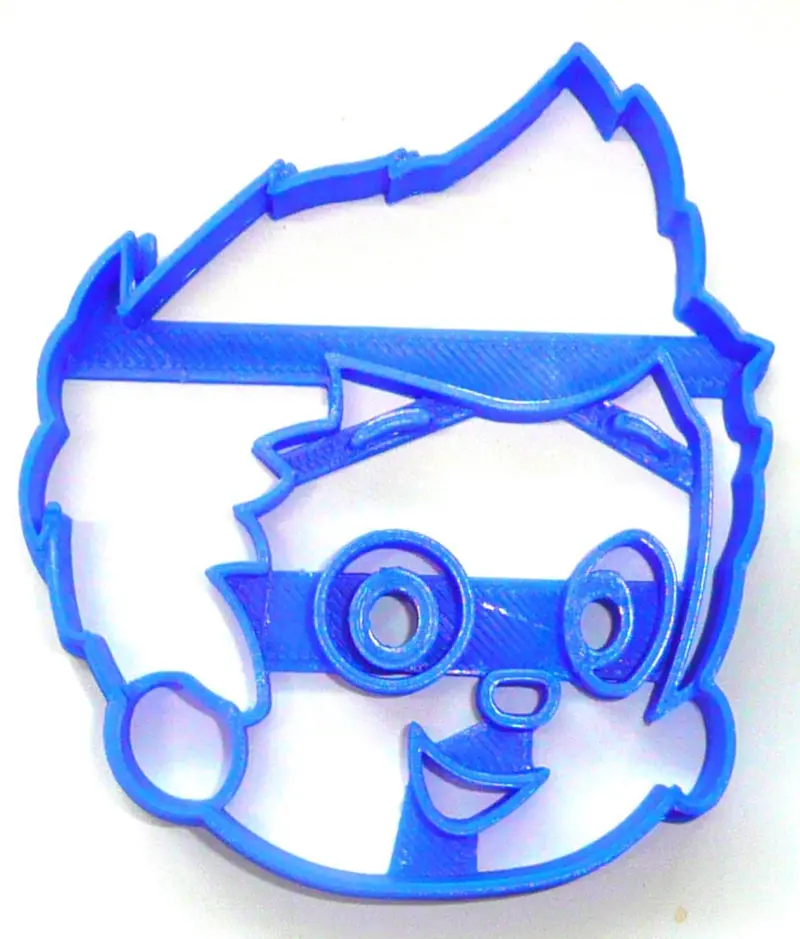 6-Piece Gil From Bubble Guppies Fondant Cutter Set – 1.75" Animated Character Cupcake Topper, Usa-Made Fd3544 1