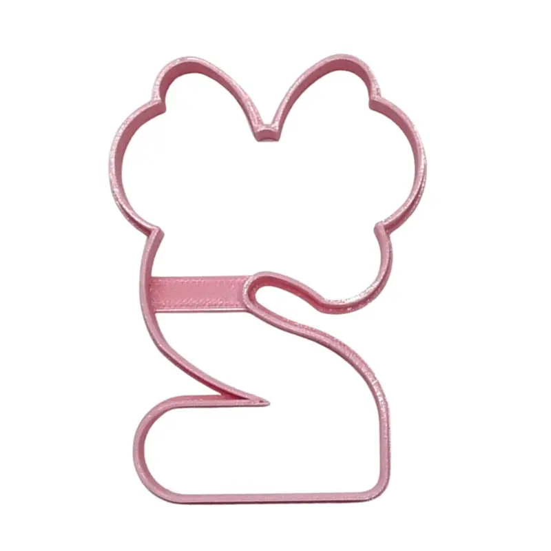 6-Piece Minnie Mouse Number 2 Fondant Cutter Set – 1.75" Cupcake Topper (Usa Made, Fd4572) 1