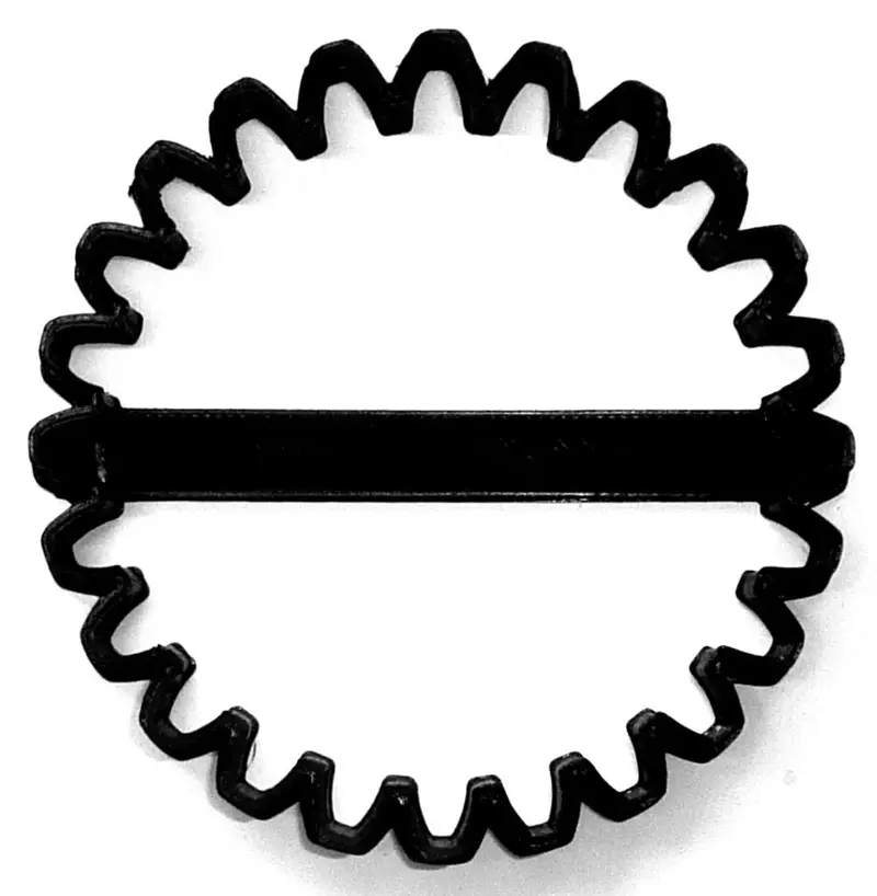 6-Piece Monster Truck Tire Outline Fondant Cutter Set – 1.75" Bold Automotive Cupcake Topper, Fda-Safe Fd3551 1