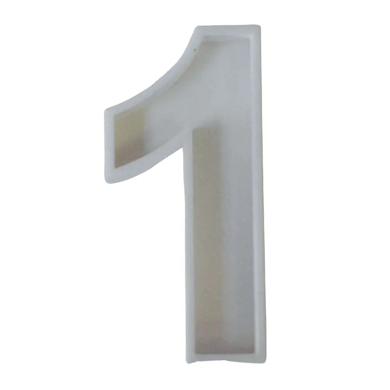 6-Piece Number 1 Fondant Cutter Set For Cupcakes – 1.75 Inch Silicone Mold, Usa-Made Fd108-1 1