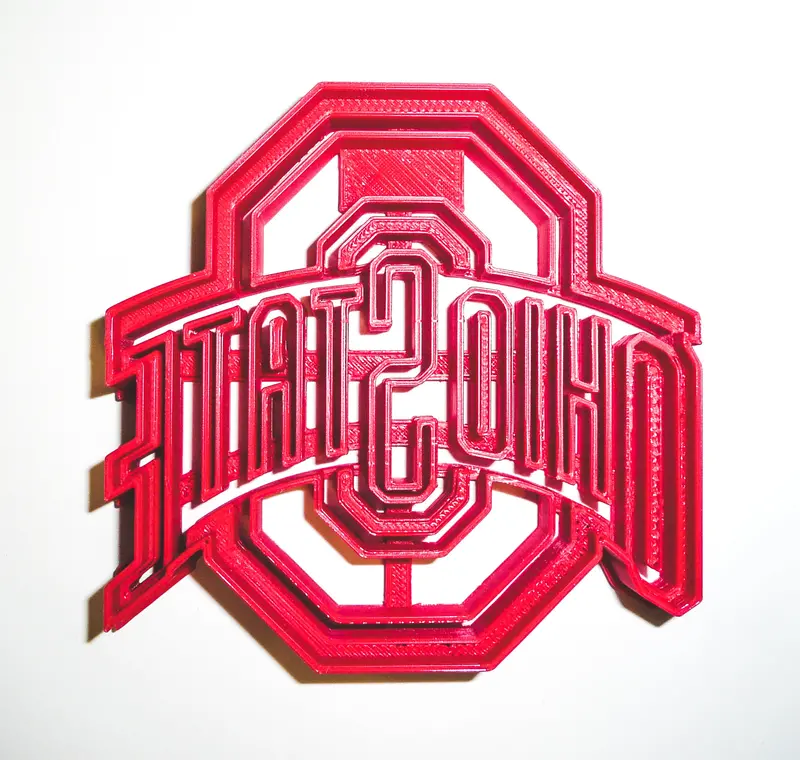 6-Piece Ohio State Buckeyes Fondant Cutter Set – 1.75 Inch Cupcake Topper Mold, Usa-Made Fd925 1