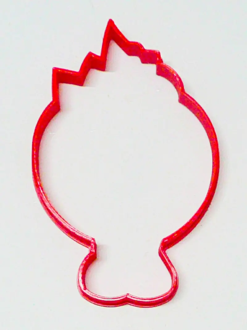 6-Piece Onion Or Tomato Costume Fondant Cutter Set – 1.75" Playful Vegetable-Themed Outline 1