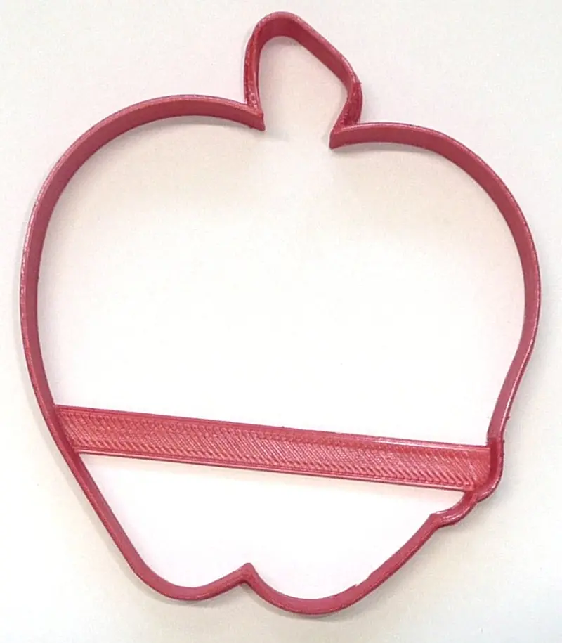 6-Piece Poison Apple Outline Fondant Cutter Set – 1.75" Disney-Inspired Cupcake Topper (Usa Made, Fd3876) 1