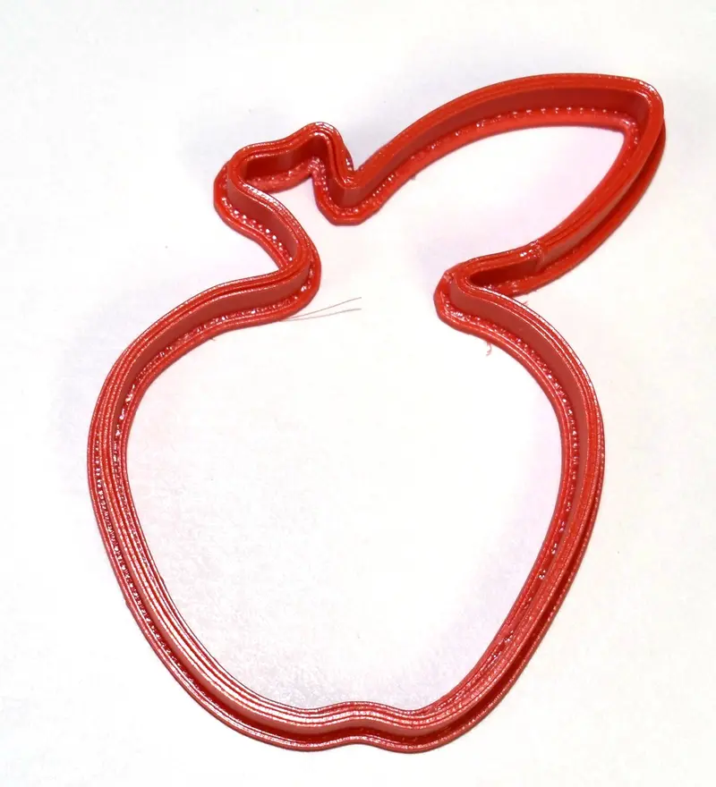6-Piece Realistic Apple Fruit Fondant Cutter Set – 1.75 Inch Food-Themed Cupcake Topper, Usa-Made Fd840 1