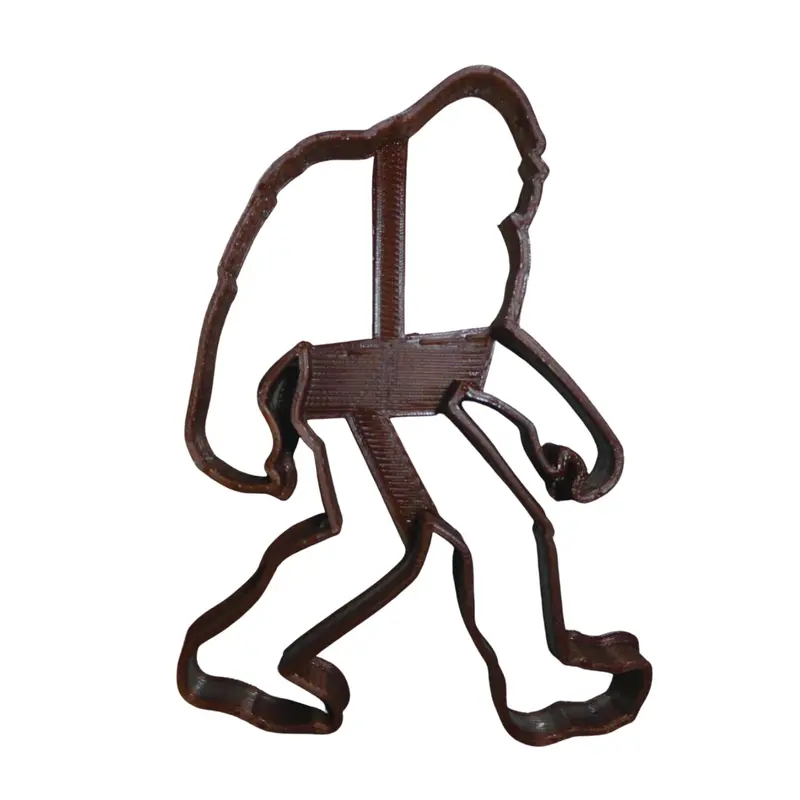6-Piece Sasquatch (Bigfoot) Fondant Cutter Set – 1.75 Inch Mythical Creature Cupcake Topper (Usa Made, Fd2322) 1