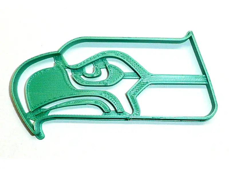 6-Piece Seattle Seahawks Fondant Cutter Set – 1.75 Inch Nfl Team Cupcake Decoration (Usa Made, Fd969) 1