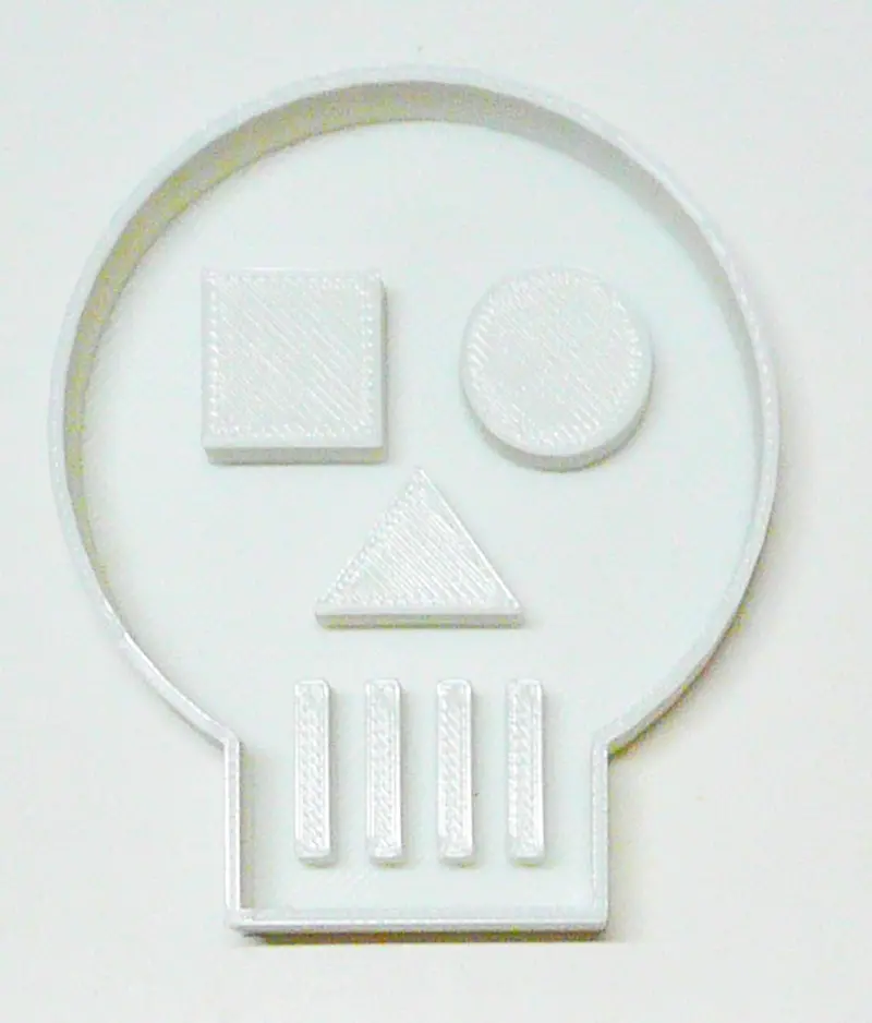 6-Piece Skull-Shaped Fondant Cutter Set For Cupcake Decorating – 1.75 Inch, Usa-Made 1
