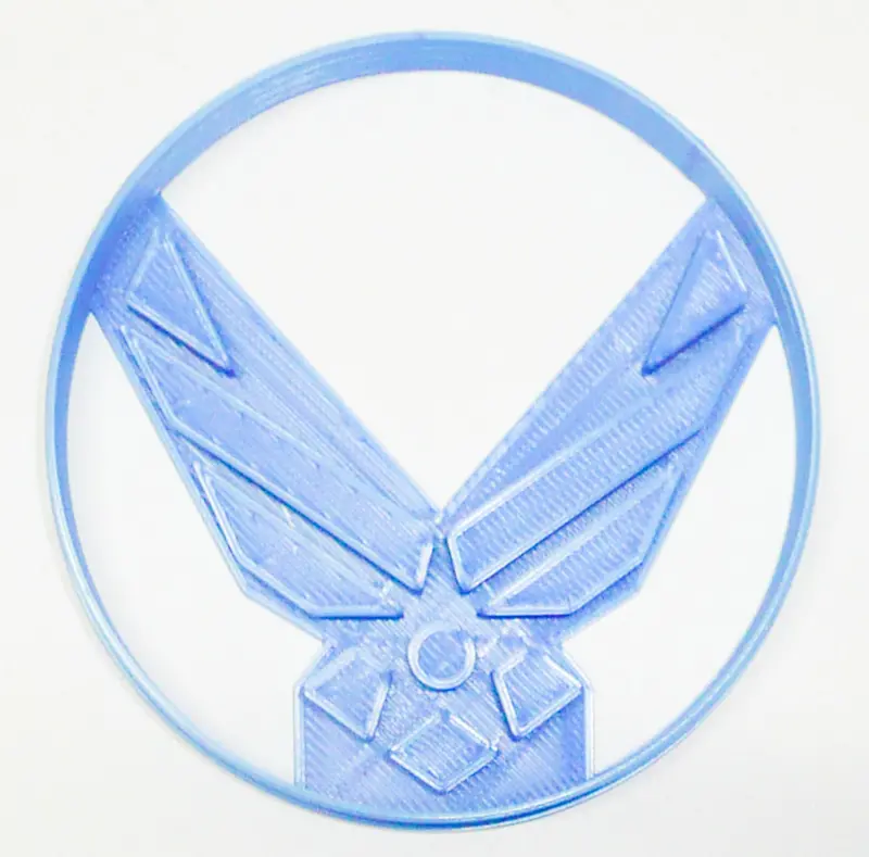 6-Piece Us Air Force Fondant Cookie Cutter Set – Aviation-Inspired Cupcake Topper (Fd3421) 1