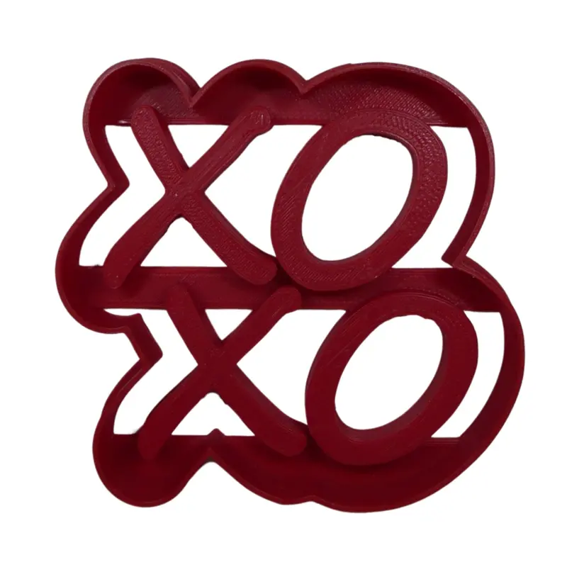6-Piece Xoxo Letter Fondant Cutter Set – 1.75" Cupcake Toppers, Usa-Made 1