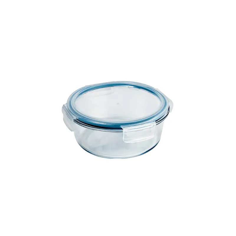 600Ml Round Glass Food Container – Leak-Resistant & Oven-Safe 1