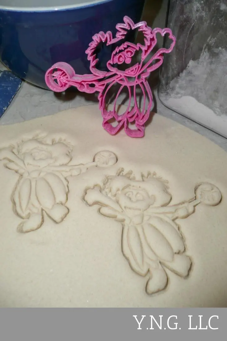 Abby Cadabby Fairy Cookie Cutter – Sesame Street Muppet Design, Usa-Made 1
