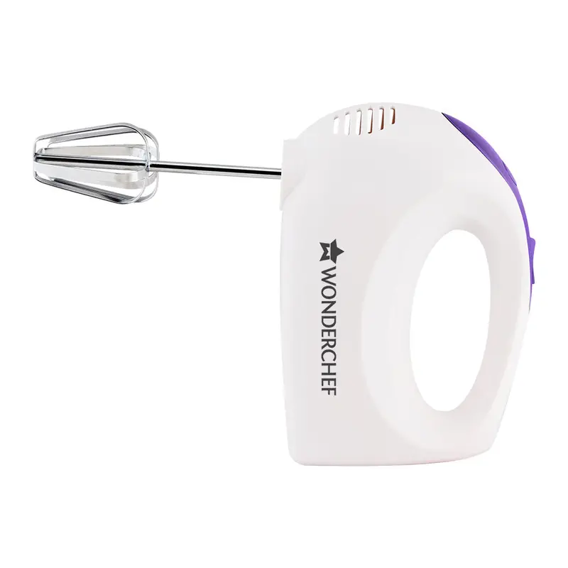 Acura Plus 200W Electric Hand Mixer – 5-Speed Control, Ergonomic Design, 2-Year Warranty, White Finish 1