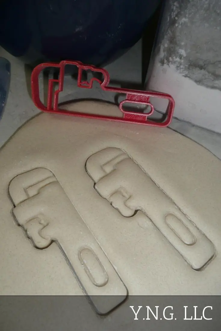 Adjustable Wrench Cookie Cutter For Plumbing, Tool & Diy-Themed Baking – Pr3408 1