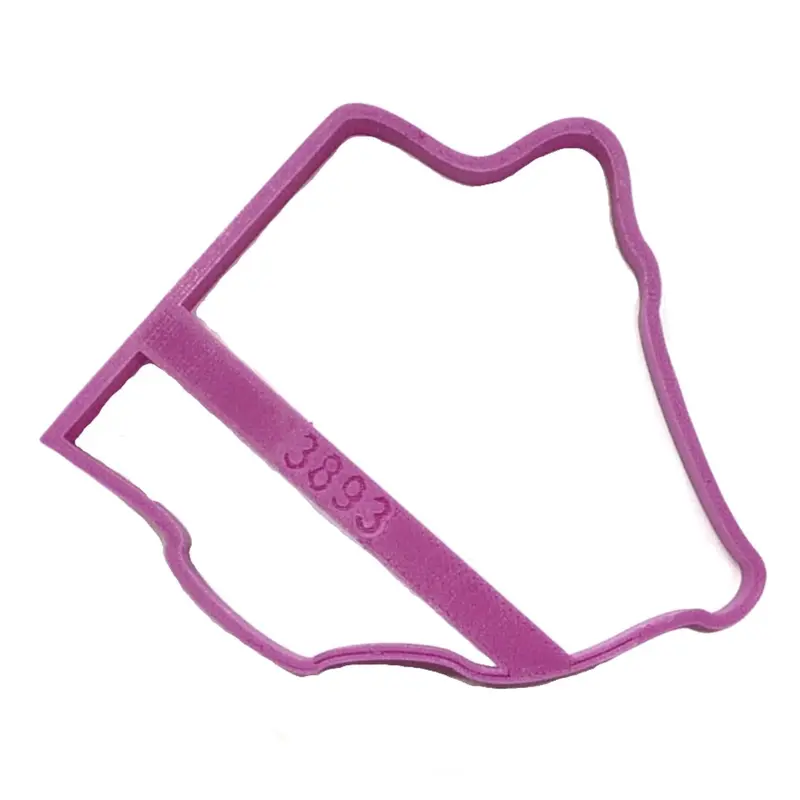 Aguada Puerto Rico Fondant Cutter – 6-Piece Cupcake Topper Set, 1.75" Diameter, Usa-Made Fd3893 1