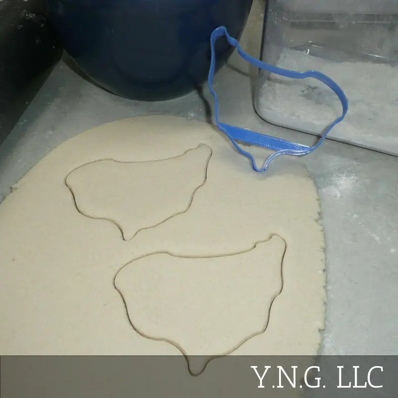 Aguas Buenas Municipal Silhouette Cookie Cutter – Usa-Made Puerto Rico Cookie Template Pr3930 1