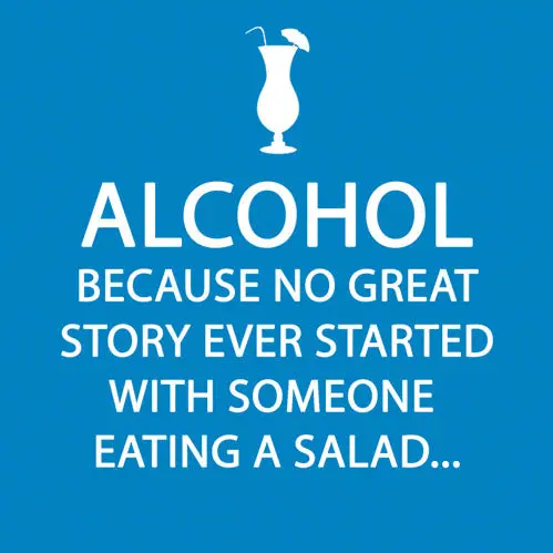 Alcohol Story Beverage Napkins – Decorative Paper Cocktail Napkins 1