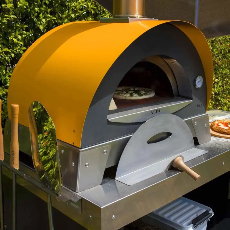 Alfa Ciao Fxcm-Lgia-T-V2 Countertop Wood-Fired Pizza Oven 1