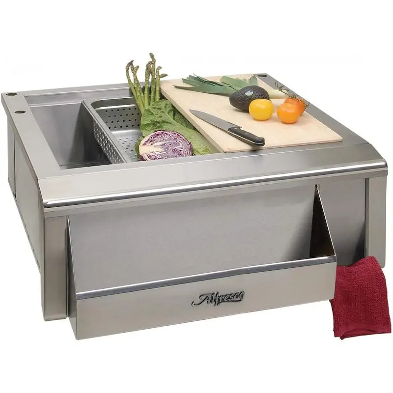 Alfresco 30-Inch Apron Sink Prep Package 1