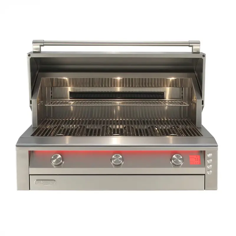 Alfresco Aipg 42-Inch 3-Burner Built-In Grill – Dual-Fuel (Ng/Lp) Professional Series 1