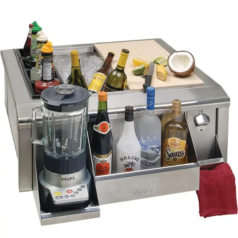Alfresco Complete Bartender Station Kit For 30-Inch Outdoor Sink 1
