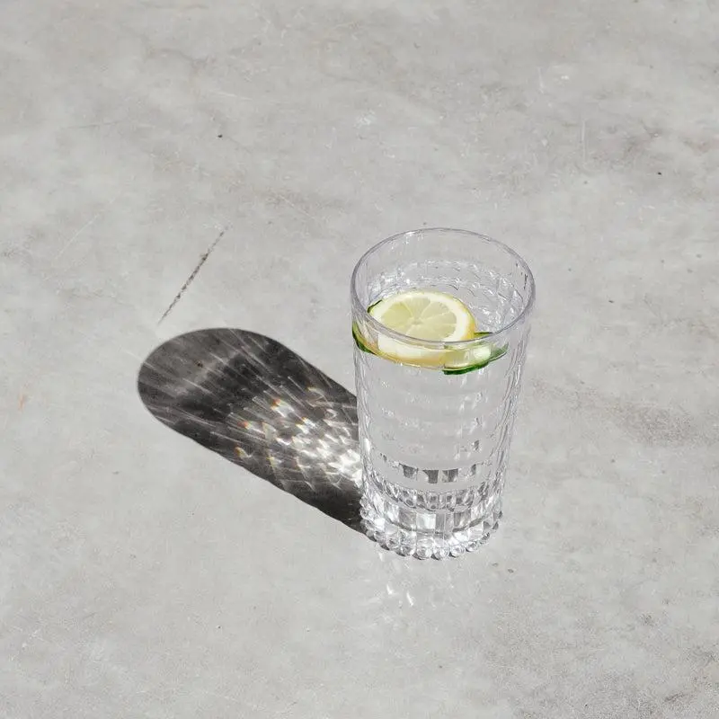 Allegra Clear Tumbler – Transparent Premium Glass Tumbler By Home.Life 1