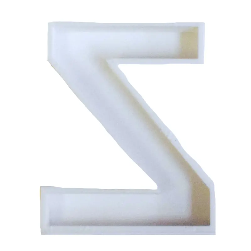 Alphabet Letter Z Fondant Cutter – 6 Precision Cupcake Toppers, 1.75" Size, Usa-Crafted Fd107Z 1