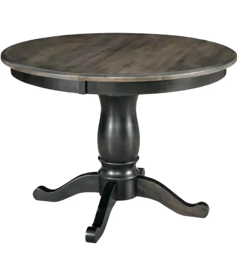 Alpine Minimalist Pedestal Table 1