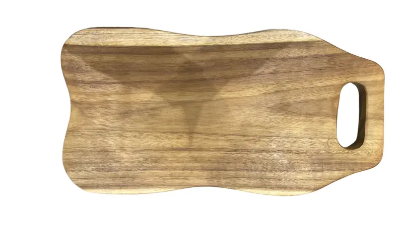 Ark Solid Wood Cutting Board – 40 X 22 Cm, Ergonomic Large Handle Design 1