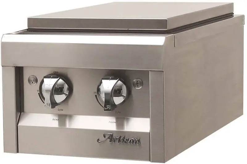 Artisan Built-In Dual Side Burner – Natural Gas Or Liquid Propane Compatible 1