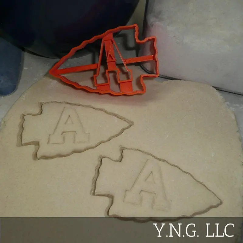 Ashland High School Ohio Arrowhead Cookie Cutter – Usa-Made School Spirit Baking Tool Pr4600 1