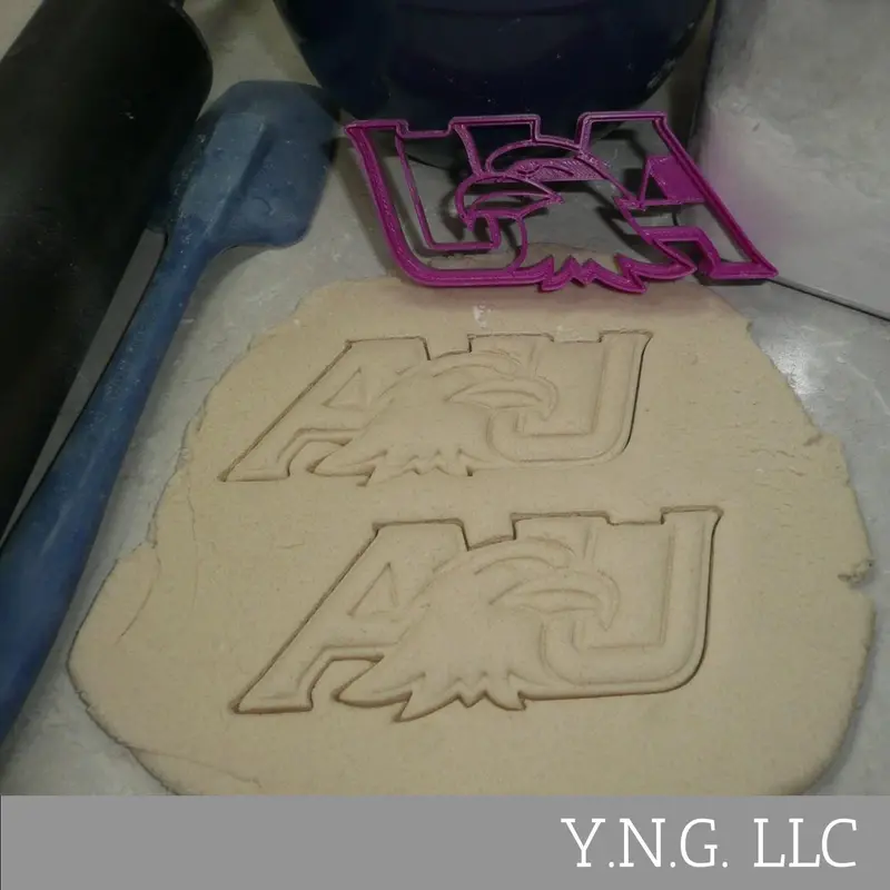 Ashland University Au Eagle Logo Cookie Cutter – Collegiate Monogram & Emblem Baking Tool, Usa-Made Pr4611 1