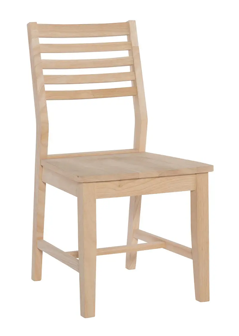Aspen Slat-Back Dining Chair – Clean Lines And Natural Wood Aesthetic 1