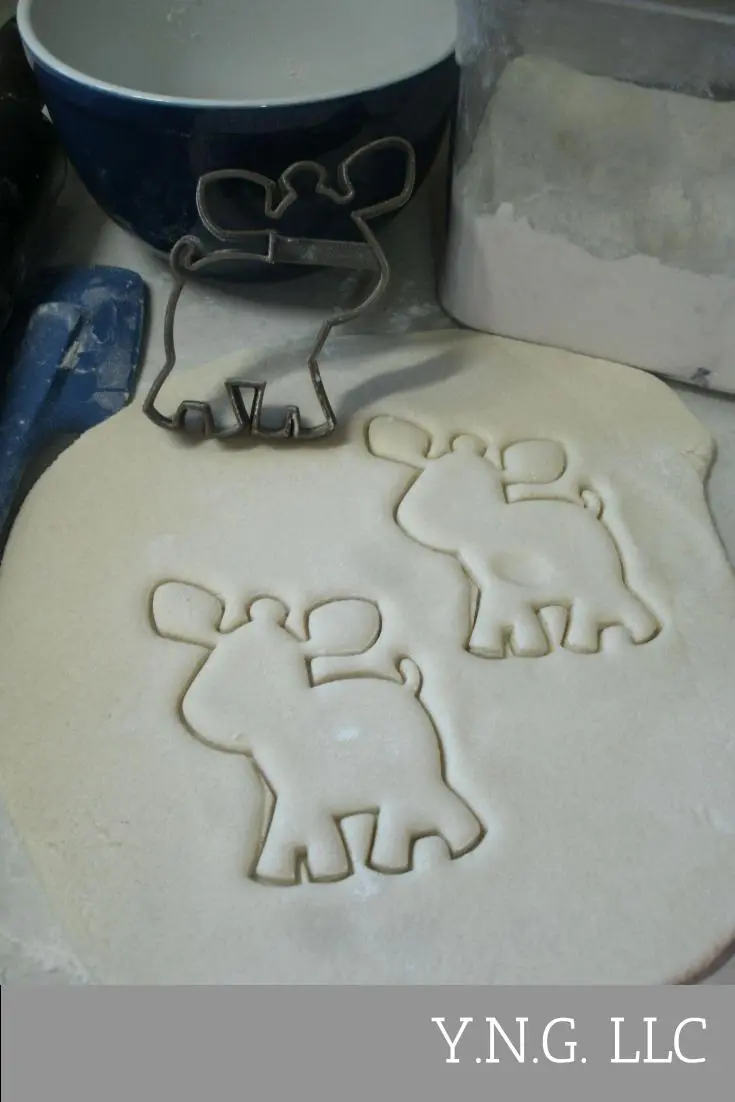 Baby Moose Cookie Cutter – Wild Forest Animal Silhouette, Nature-Inspired Baking, Usa Pr3639 1
