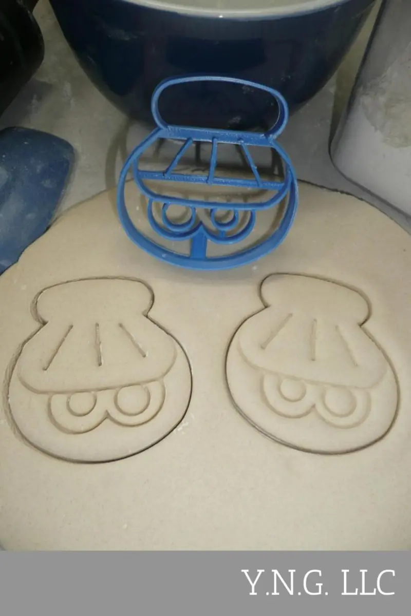 Baby Shark Clam Shell Cookie Cutter With Animated Eyes – Usa-Made Cartoon Baking Tool Pr4147 1
