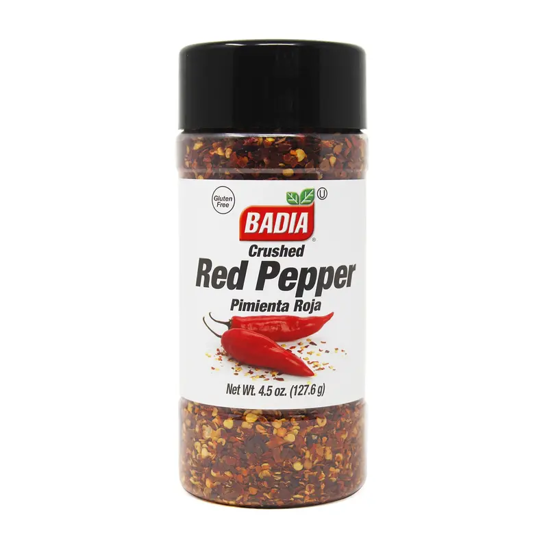 Badia Crushed Red Pepper Flakes – 4.5 Oz Spice Jar 1