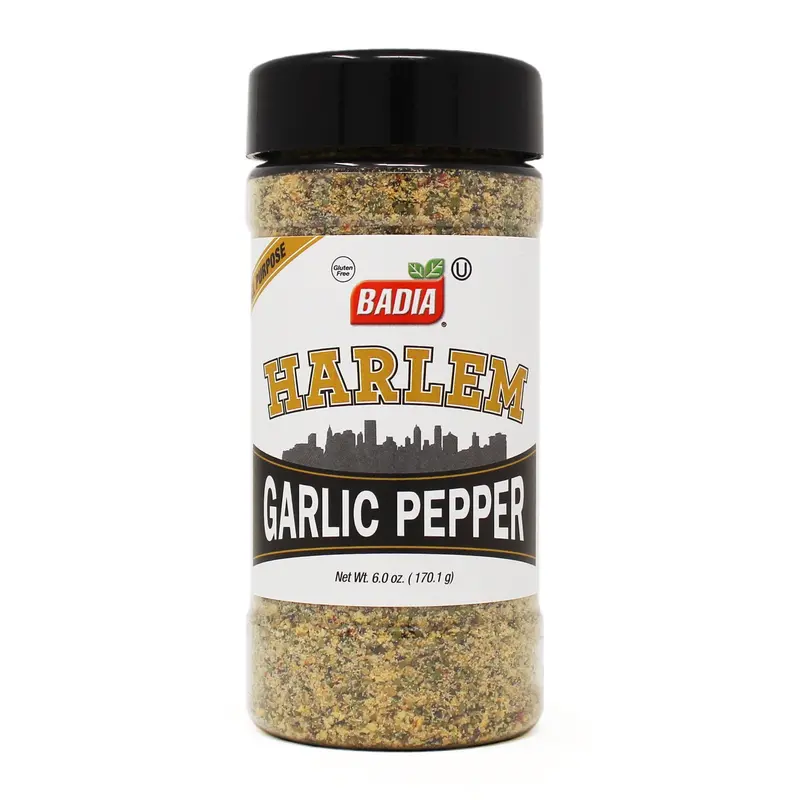 Badia Harlem Garlic & Black Pepper Seasoning – 8.5 Oz 1