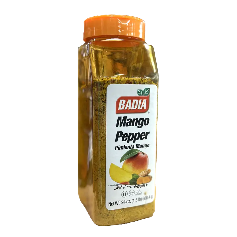 Badia Mango Pepper Sauce – Bold Tropical Hot Sauce, 26 Oz (358) 1