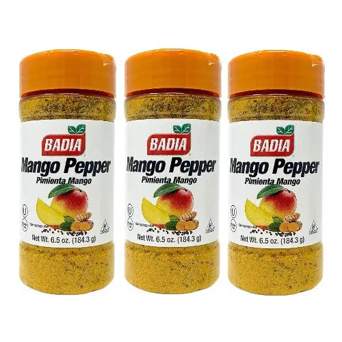 Badia Mango Pepper Seasoning Blend – 6.5 Oz Tropical Spice Mix (00120) 1