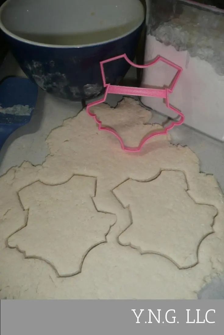 Ballet Tutu & Leotard Outline Cookie Cutter – Dance-Themed Baking Shape 1
