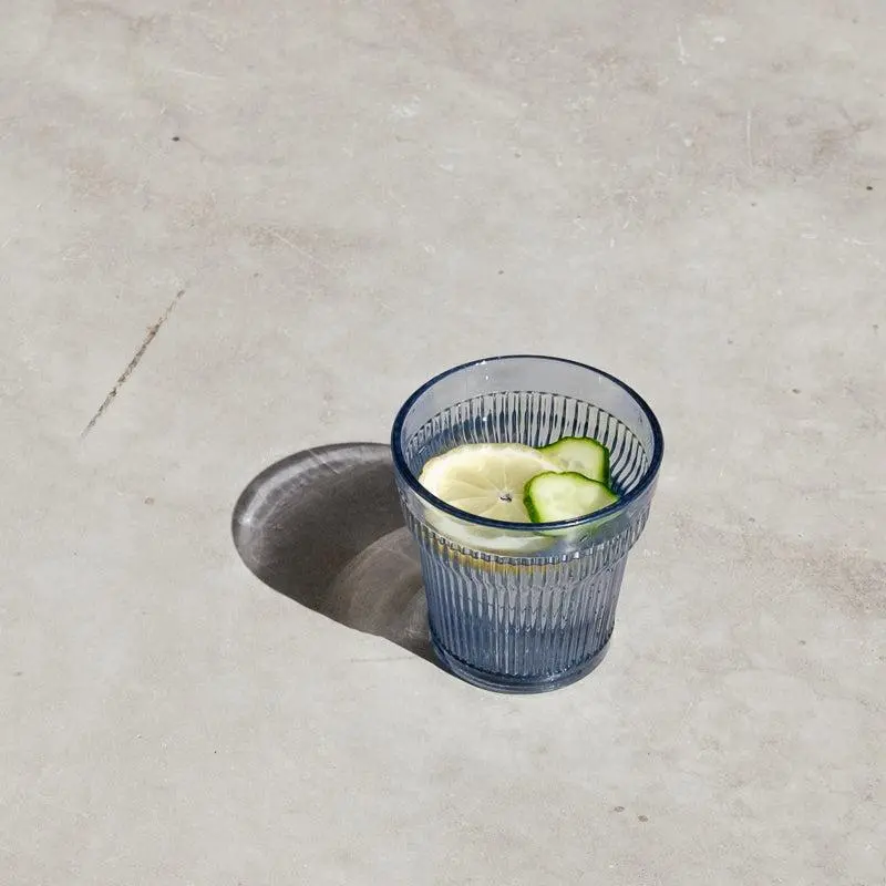 Barok Indigo-Tinted Tumbler – Sleek Colored Glass Tumbler By Home.Life 1