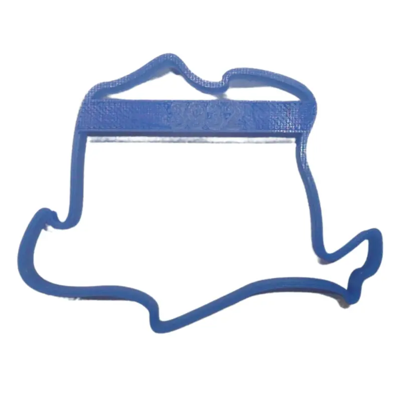 Barranquitas-Design Fondant Cutter Set – 6-Piece Puerto Rico Cupcake Topper, 1.75" Diameter, Usa-Made Fd3932 1