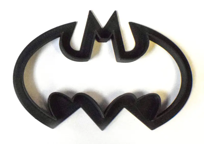 Batman Superhero Fondant Cutter – 6X Action-Packed Cupcake Toppers, 1.75" Iconic Design, Food-Safe (Fd466) 1