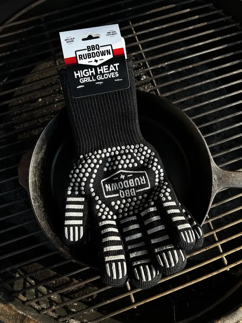 Bbq Rubdown High-Temperature Heat-Resistant Grill Gloves 1