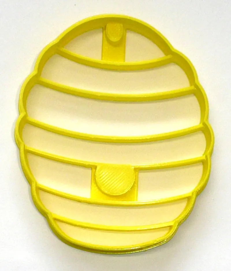 Beehive-Themed Fondant Cutter – 6-Piece Cupcake Topper Set, 1.75 Inch, Fda-Compliant 1