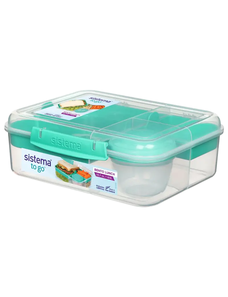 Bento Box To-Go – 1.65L Premium Stackable Meal System 1