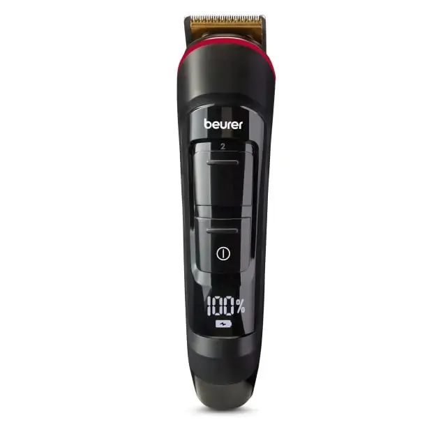 Beurer Mn9X Multi-Grooming Trimmer – Fully Waterproof, Precision Edging & Detailing, Black 1