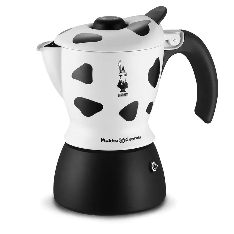 Bialetti Mukka Express Stovetop Milk Frothing Espresso Maker 1