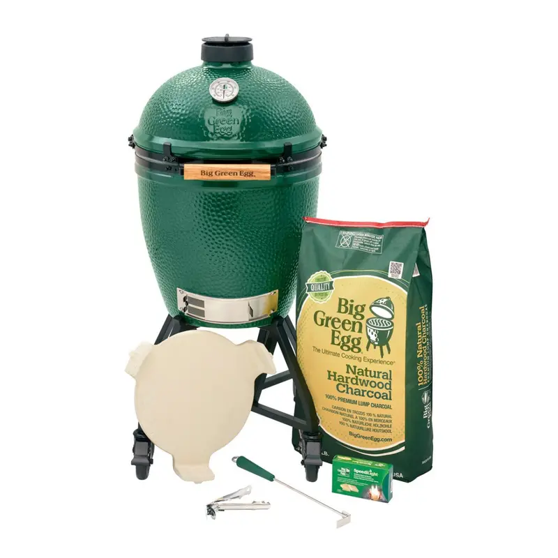 Big Green Egg Large Ceramic Grill + Integgrated Nest & Handler Set – Online Exclusive 1