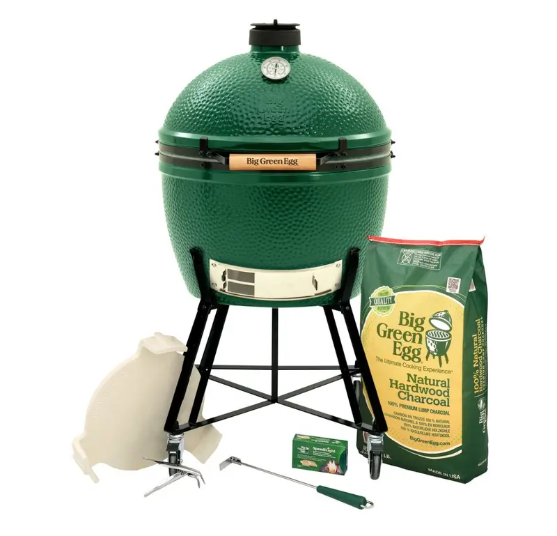 Big Green Egg Xlarge Ceramic Grill + Integgrated Nest Bundle – Online Exclusive 1
